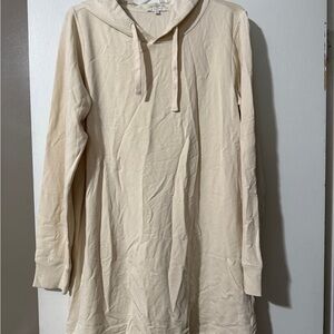 Z Supply Cream Long Sleeve Dress